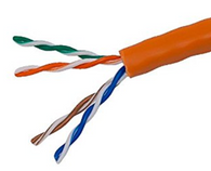 24(7)(STRANDED) 4PR Cat5e (Orange) x 305m