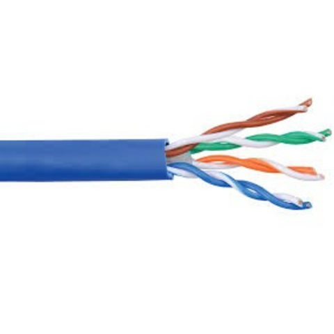 24(7)(STRANDED) 4PR Cat6 (Blue) x 305m