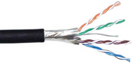 26(7)(STRANDED) 4PR Cat5E SHLD (Black) x 305m